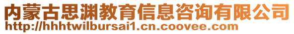 內(nèi)蒙古思淵教育信息咨詢有限公司