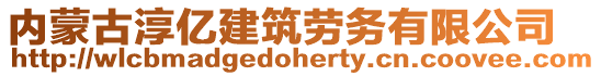 內(nèi)蒙古淳億建筑勞務(wù)有限公司