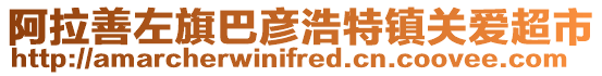 阿拉善左旗巴彥浩特鎮關愛超市