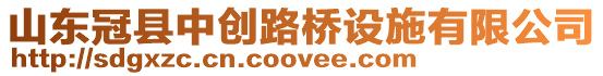 山東冠縣中創路橋設施有限公司