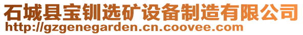 石城縣寶釧選礦設(shè)備制造有限公司