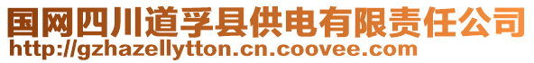 国网四川道孚县供电有限责任公司