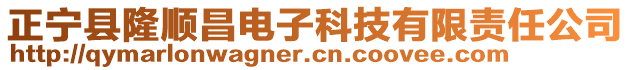 正寧縣隆順昌電子科技有限責任公司