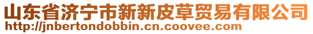 山东省济宁市新新皮草贸易有限公司