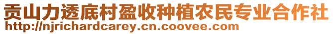 贡山力透底村盈收种植农民专业合作社