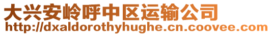 大興安嶺呼中區運輸公司