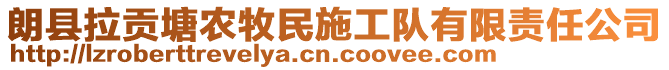 朗縣拉貢塘農(nóng)牧民施工隊(duì)有限責(zé)任公司