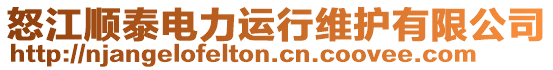 怒江順泰電力運(yùn)行維護(hù)有限公司