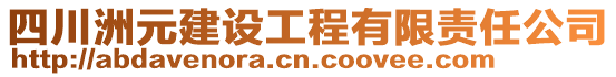 四川洲元建設(shè)工程有限責(zé)任公司