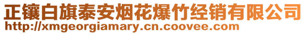 正鑲白旗泰安煙花爆竹經(jīng)銷有限公司