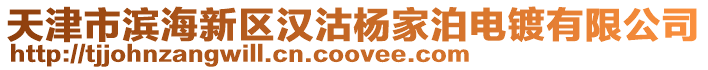 天津市濱海新區(qū)漢沽楊家泊電鍍有限公司
