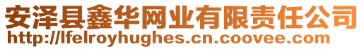 安澤縣鑫華網(wǎng)業(yè)有限責(zé)任公司