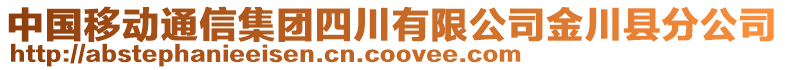 中國移動通信集團四川有限公司金川縣分公司