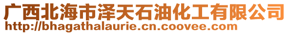 广西北海市泽天石油化工有限公司