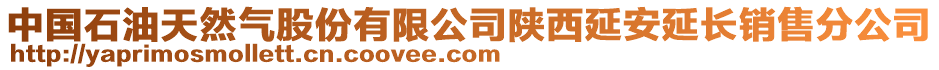 中国石油天然气股份有限公司陕西延安延长销售分公司