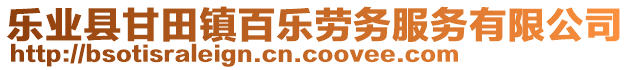 乐业县甘田镇百乐劳务服务有限公司