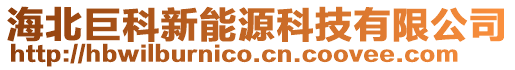 海北巨科新能源科技有限公司
