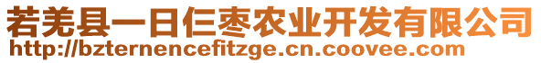 若羌縣一日仨棗農(nóng)業(yè)開發(fā)有限公司