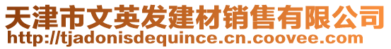 天津市文英发建材销售有限公司