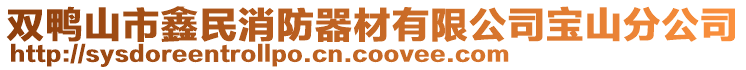 雙鴨山市鑫民消防器材有限公司寶山分公司