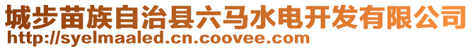 城步苗族自治縣六馬水電開發(fā)有限公司