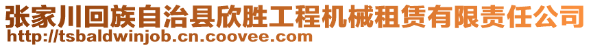 张家川回族自治县欣胜工程机械租赁有限责任公司