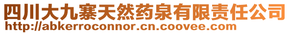 四川大九寨天然藥泉有限責任公司