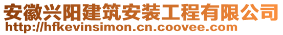 安徽兴阳建筑安装工程有限公司