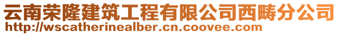 云南榮隆建筑工程有限公司西疇分公司