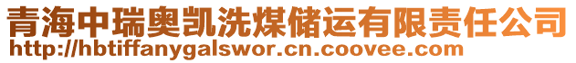 青海中瑞奥凯洗煤储运有限责任公司