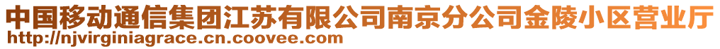 中國移動通信集團(tuán)江蘇有限公司南京分公司金陵小區(qū)營業(yè)廳