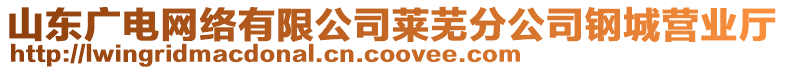 山東廣電網(wǎng)絡(luò)有限公司萊蕪分公司鋼城營業(yè)廳