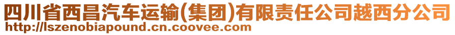 四川省西昌汽車運輸(集團)有限責任公司越西分公司