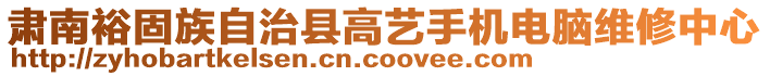 肅南裕固族自治縣高藝手機(jī)電腦維修中心