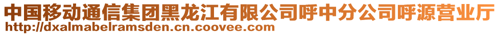 中國(guó)移動(dòng)通信集團(tuán)黑龍江有限公司呼中分公司呼源營(yíng)業(yè)廳