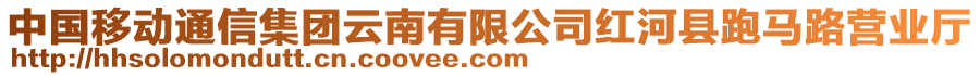 中國(guó)移動(dòng)通信集團(tuán)云南有限公司紅河縣跑馬路營(yíng)業(yè)廳