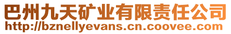巴州九天礦業(yè)有限責(zé)任公司