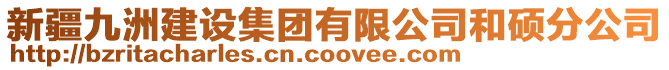 新疆九洲建設集團有限公司和碩分公司
