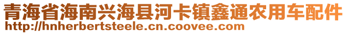 青海省海南興海縣河卡鎮(zhèn)鑫通農(nóng)用車配件