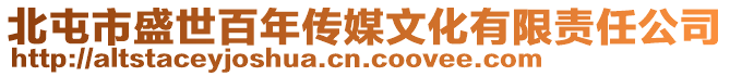 北屯市盛世百年傳媒文化有限責(zé)任公司