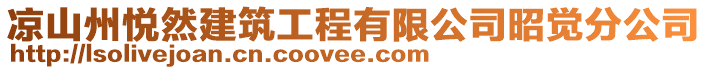 涼山州悅?cè)唤ㄖこ逃邢薰菊延X分公司