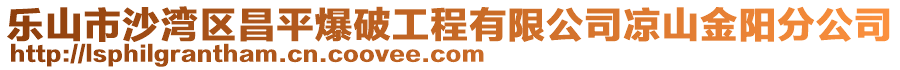 乐山市沙湾区昌平爆破工程有限公司凉山金阳分公司