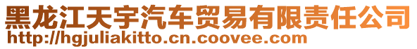 黑龍江天宇汽車貿(mào)易有限責任公司