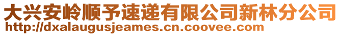 大興安嶺順予速遞有限公司新林分公司