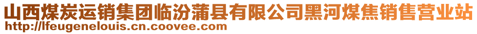 山西煤炭運銷集團臨汾蒲縣有限公司黑河煤焦銷售營業(yè)站