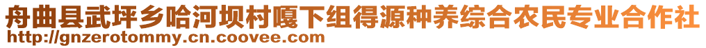 舟曲縣武坪鄉(xiāng)哈河壩村嘎下組得源種養(yǎng)綜合農(nóng)民專業(yè)合作社