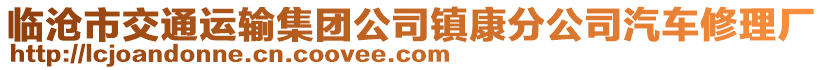 临沧市交通运输集团公司镇康分公司汽车修理厂