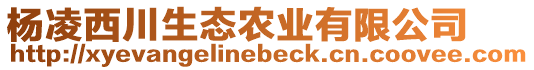 楊凌西川生態(tài)農(nóng)業(yè)有限公司