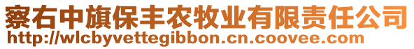 察右中旗保豐農(nóng)牧業(yè)有限責(zé)任公司