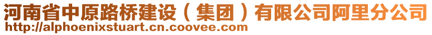 河南省中原路橋建設(shè)(集團(tuán))有限公司阿里分公司